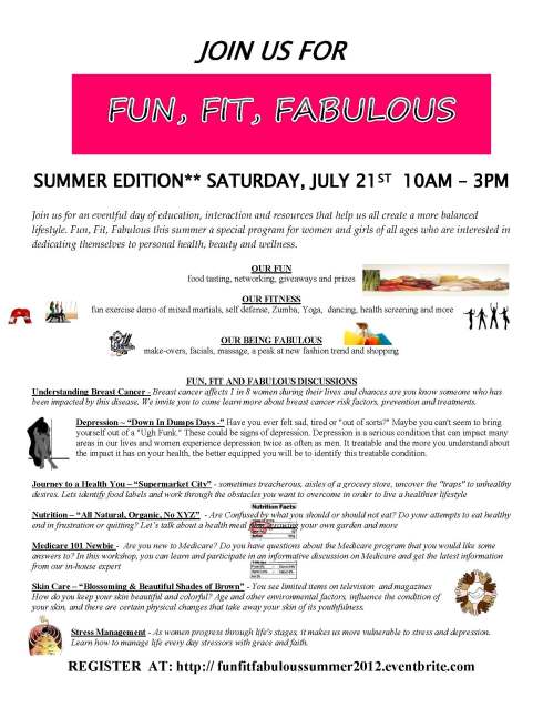 FUN, FIT, AND FABULOUS SUMMER EDITION